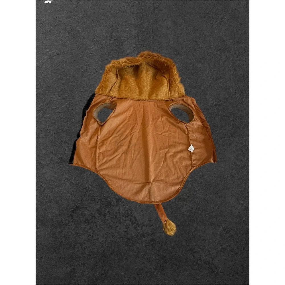 Lion Costume Dog Large Faux Fur Mane Halloween Pet - Nice/Clean!